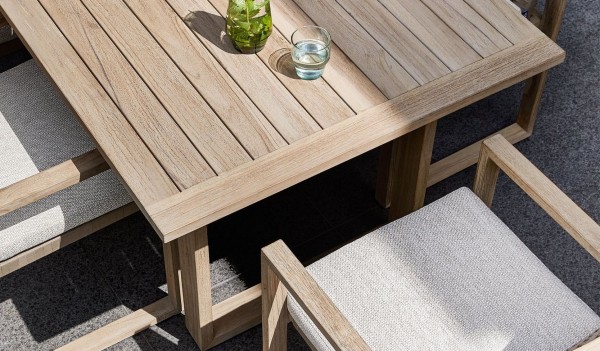 Applebee Antigua Gartentisch Set 6 Personen