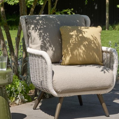 Applebee Key Largo Ivory Loungesessel