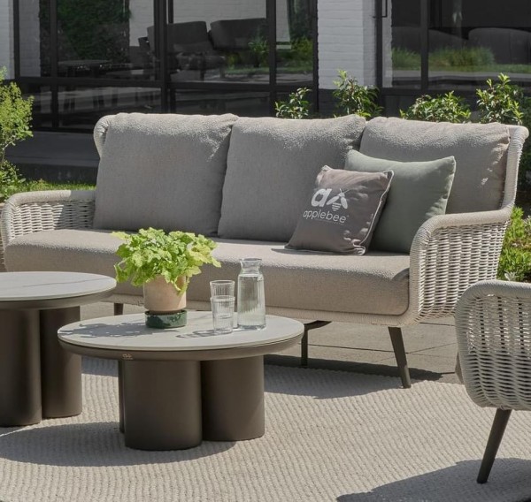 Applebee Key Largo Ivory Loungesessel