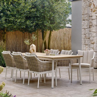 Applebee Milou Gartentisch Set 6 Personen