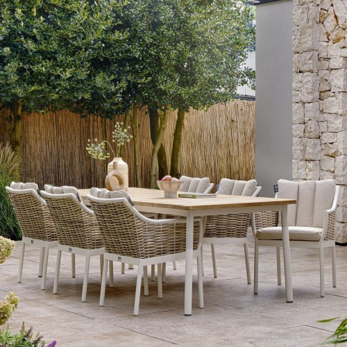 Applebee Milou Gartentisch Set 6 Personen