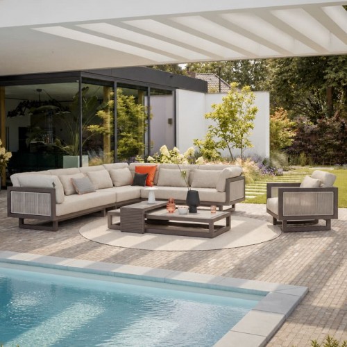Applebee Santorini Loungeset 5-teilig