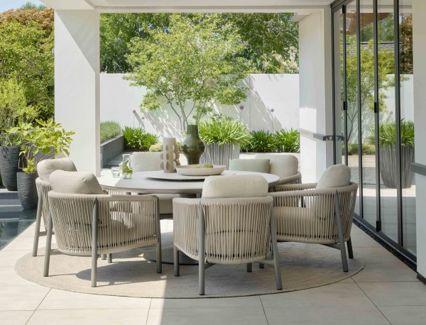 Applebee Swirl Outdoor-Teppich