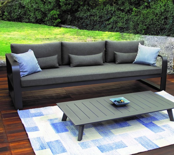 GardenArt Fermo 3er Gartensofa