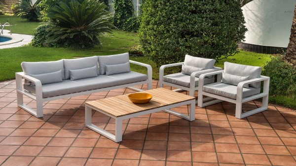 GardenArt Fermo 3er Gartensofa