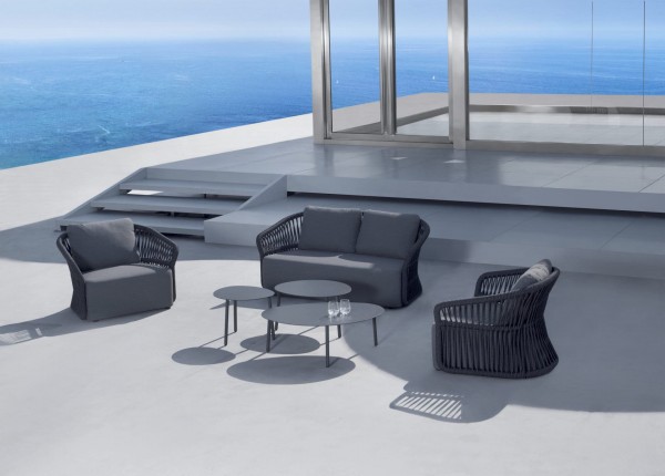 GardenArt Mito Loungesofa 2-Sitzer