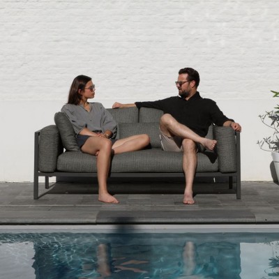 GardenArt Rest Loungesofa 2-Sitzer