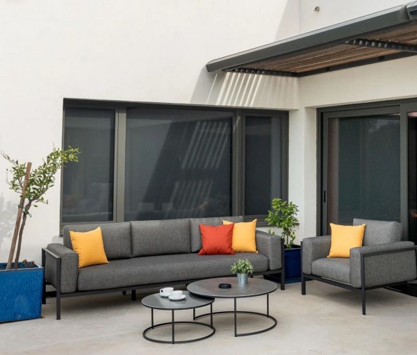 GardenArt Rest Loungesofa 2-Sitzer