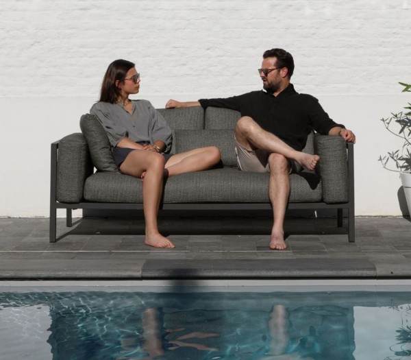GardenArt Rest Loungesofa 3-Sitzer