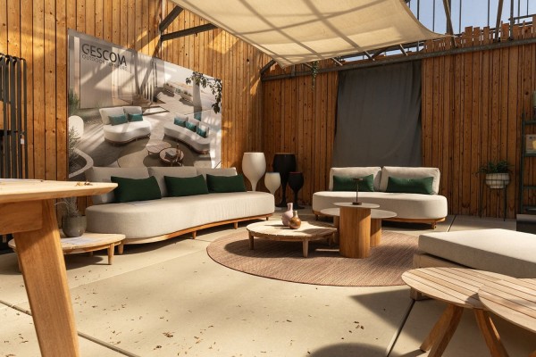 Gescova Santorini Loungesofa 2-Sitzer