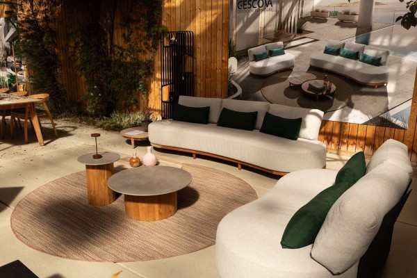 Gescova Santorini Loungesofa 3-Sitzer