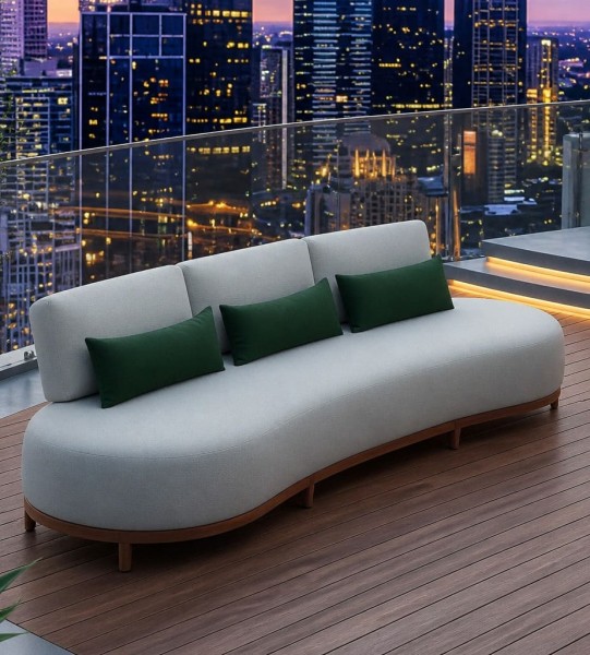 Gescova Santorini Loungesofa 3-Sitzer