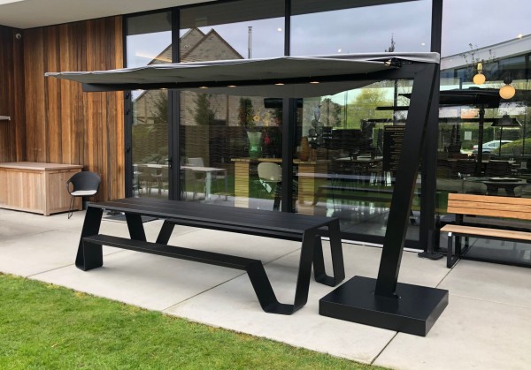 Heatsail Leaf Sonnenschirm klimatisiert