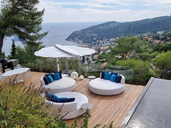 Heatsail Leaf Sonnenschirm klimatisiert