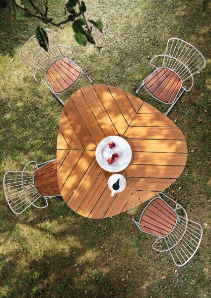 Houe Leaf Gartentisch