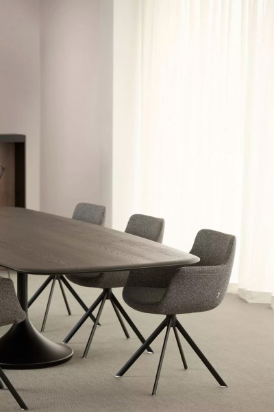 Joli Central Esstisch Ellipsen-Optik