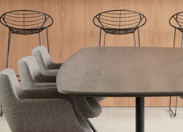 Joli Central Esstisch Ellipsen-Optik