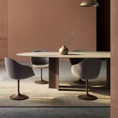 Joli Pulse Oval Esstisch
