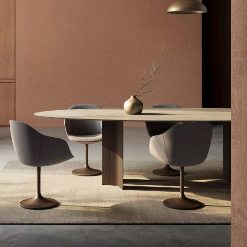 Joli Pulse Oval Esstisch
