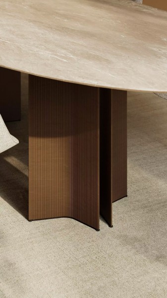 Joli Pulse Oval Esstisch
