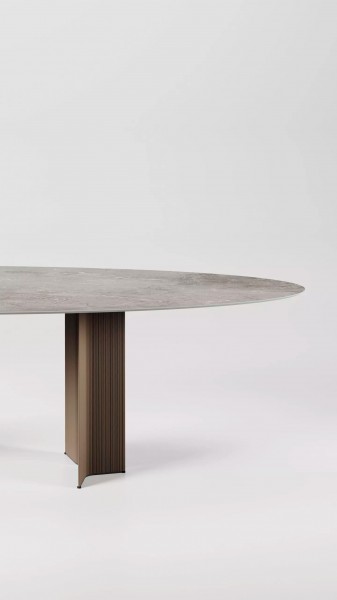 Joli Pulse Oval Esstisch