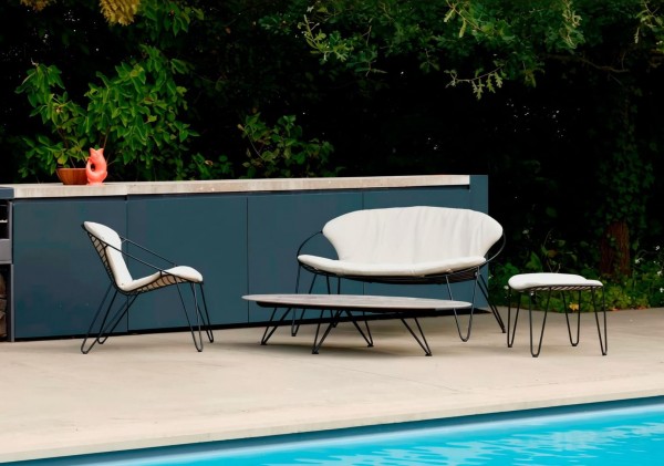 Joli Wire Loungesofa 2-Sitzer