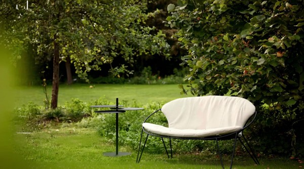 Joli Wire Loungesofa 3-Sitzer