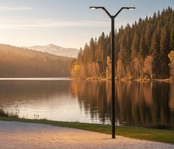 Les Jardins Swan Strassenleuchte