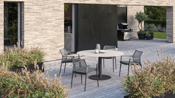SIT Mobilia Glarus Mollis Gartentisch rund