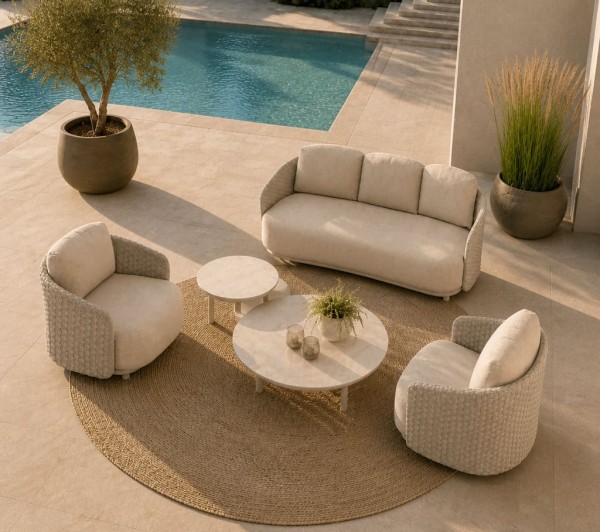 Soho Kate Loungeset 5-teilig