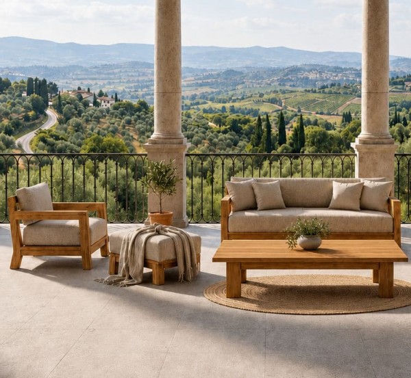 Soho Lucas Loungesofa 3-Sitzer