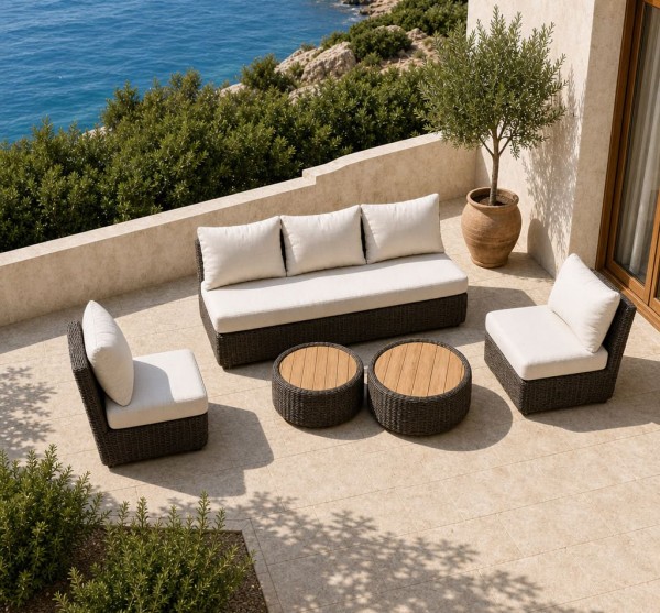 Soho Mostar Loungeset 5-teilig