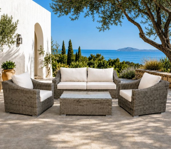 Soho Provence Loungeset 4-teilig