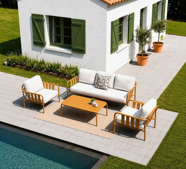 Soho Sunshine Loungeset 4-teilig