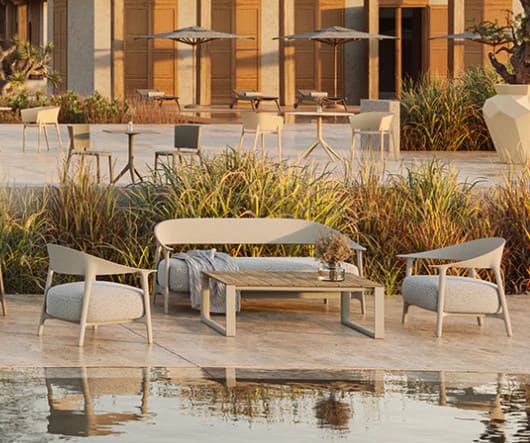 Vondom Africa Loungesofa 3-Sitzer