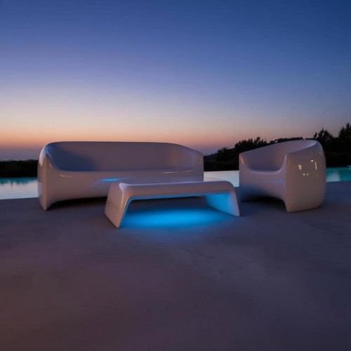 Vondom Blow Couchtisch mit Beleuchtung