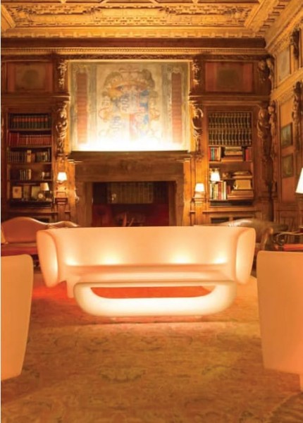 Vondom Bum Bum Couchtisch mit Beleuchtung