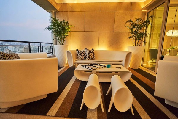 Vondom Bum Bum Couchtisch mit Beleuchtung