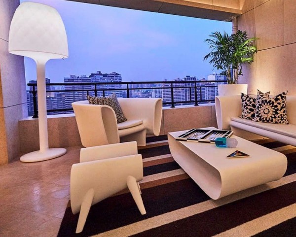 Vondom Bum Bum Couchtisch mit Beleuchtung
