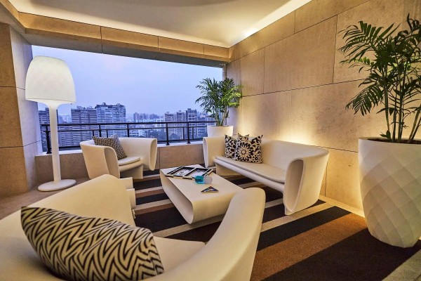 Vondom Bum Bum Couchtisch mit Beleuchtung