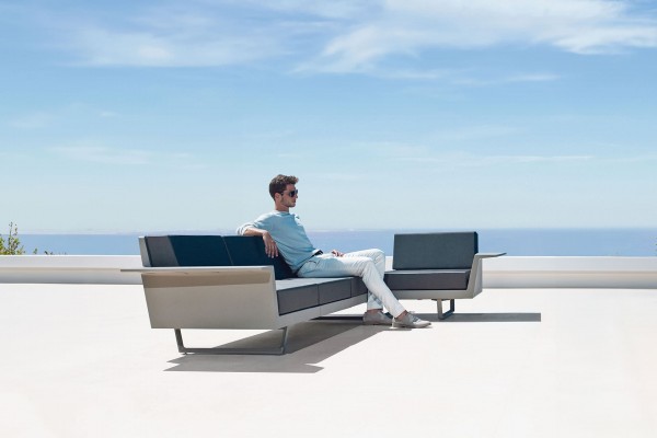 Vondom Delta Loungesofa 2-Sitzer