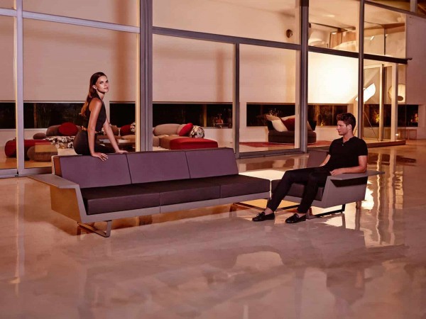 Vondom Delta Loungesofa 5-Sitzer