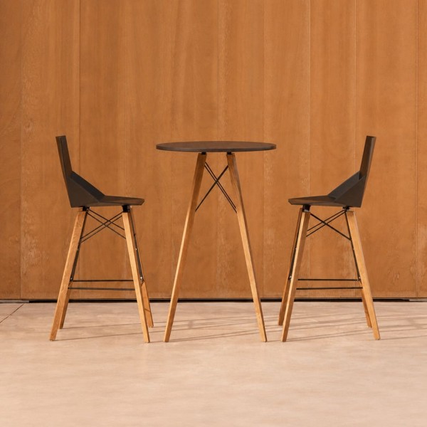 Vondom Faz Wood Gartentisch rund