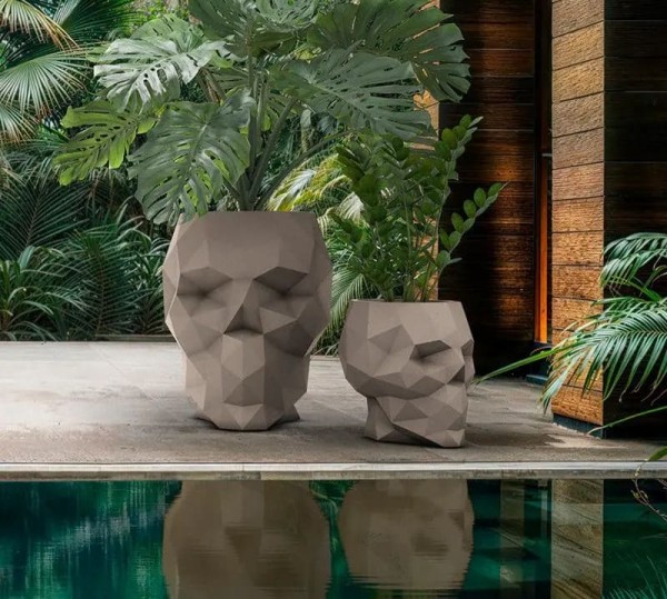 Vondom Skull Blumentopf