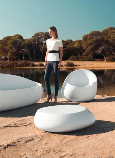 Vondom Stone Loungesessel