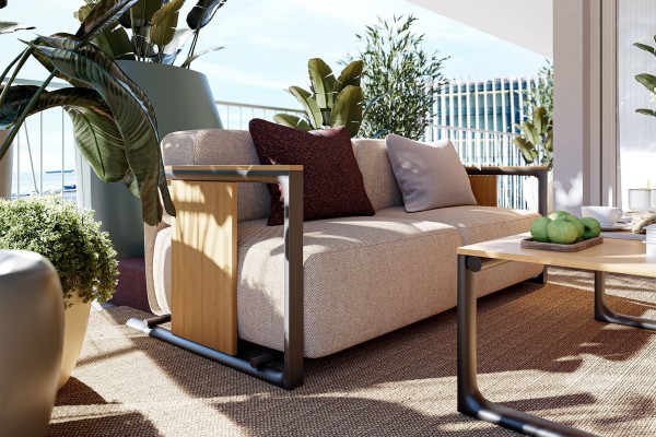 Vondom Tulum Loungesofa 2-Sitzer