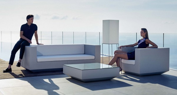 Vondom Vela Couchtisch quadratisch