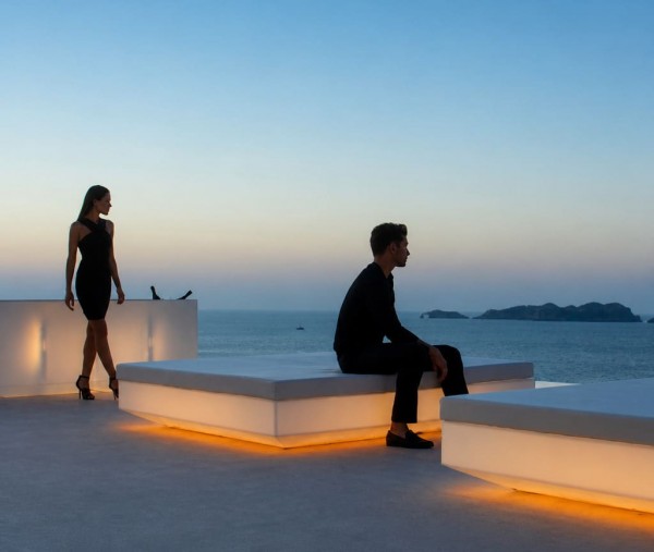 Vondom Vela Daybed quadratisch