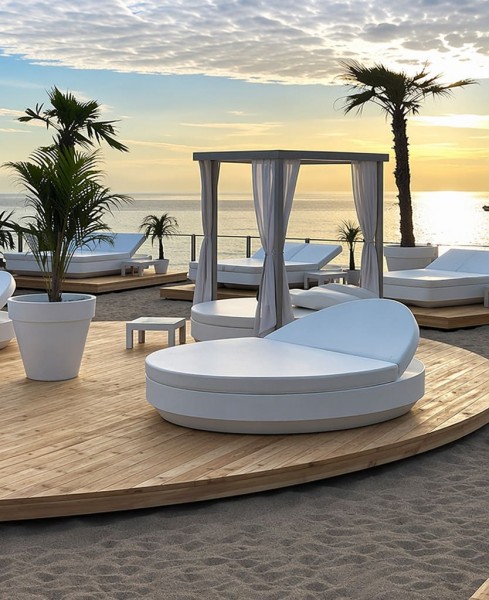 Vondom Vela Daybed quadratisch