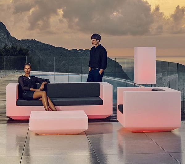 Vondom Vela Loungesofa 2-Sitzer